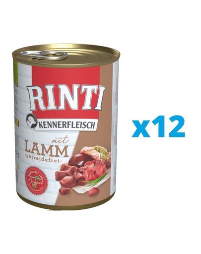 RINTI Kennerfleisch Lamb Hrana umeda caini, cu miel 12 x 800 g 800 imagine 2022