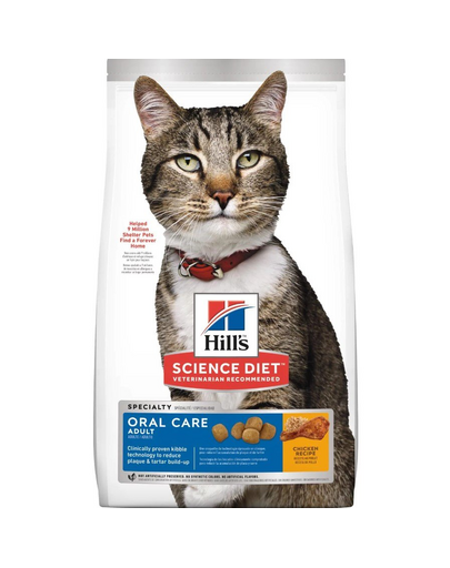 HILL\'S Science Plan Cat Adult Oral Care cu pui 7 kg