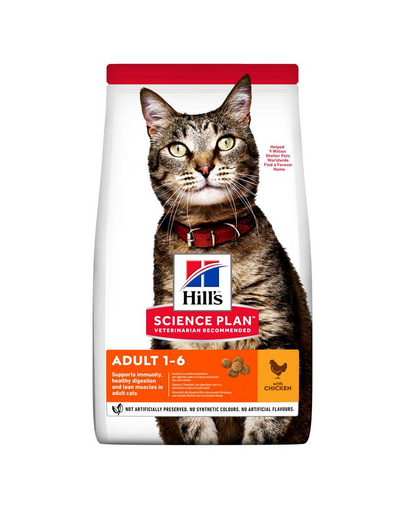 Hills HILL'S Science Plan Feline Adult cu pui 10 kg