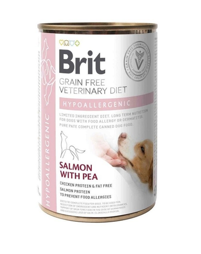 Brit Veterinary Diet Hypoallergenic Salmon&Pea Hrana umeda…