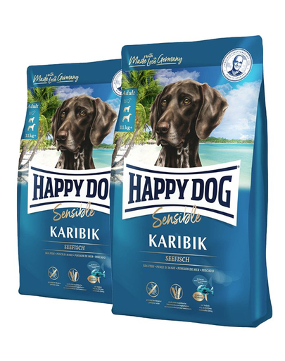 HAPPY DOG Supreme Karibik 8 kg (2×4 kg) hrana caini cu alergii 2x4