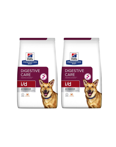 HILL'S Prescription Diet Canine i/d 10 kg (2 x 5 kg) Activ Biome dieta veterinara pentru caini cu tulburari digestive