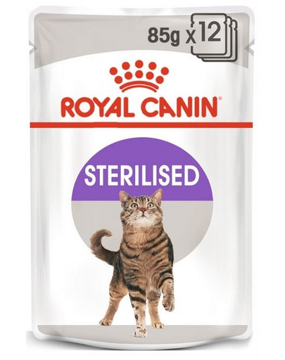 ROYAL CANIN Cat Sterilised Plicuri hrana pisici sterilizate, in aspic 48 x 85 g