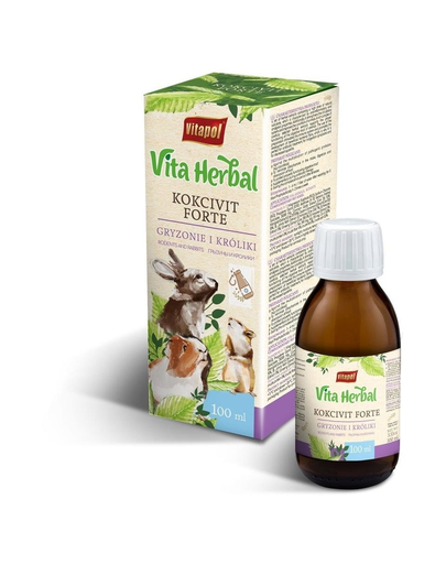 VITAPOL Vita Herbal Kokcivit Forte impotriva coccidiozei pentru rozatoare si iepuri 100 ml