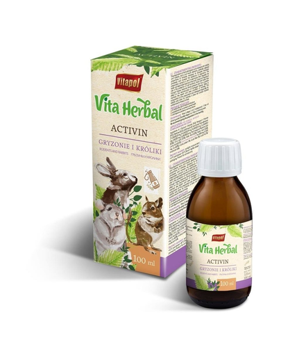 VITAPOL Vita Herbal Vitamine pentru iepuri si rozatoare 100 ml 100 imagine 2022