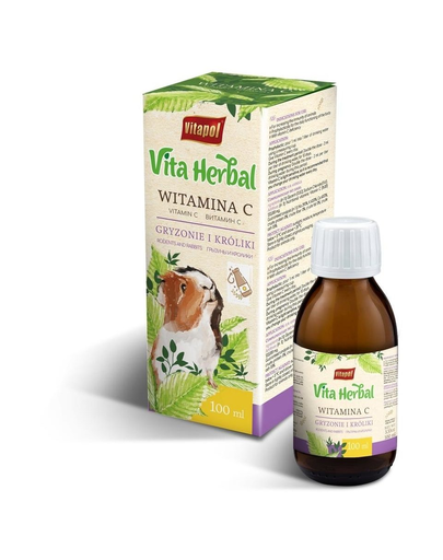 VITAPOL Vita Herbal Vitamina C pentru rozatoare si iepuri, 100 ml 100 imagine 2022