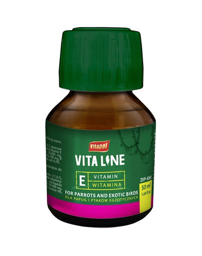VITAPOL Vitamina E pentru pasari exotice 50ml 50ml imagine 2022