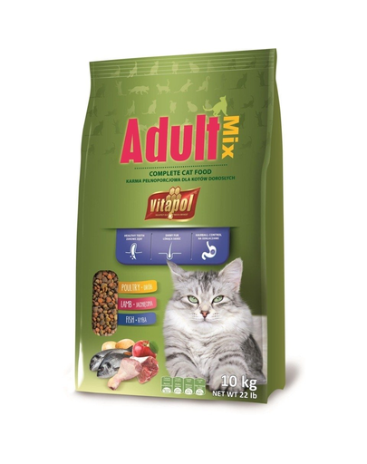 VITAPOL Hrană pentru pisici Adult 10kg