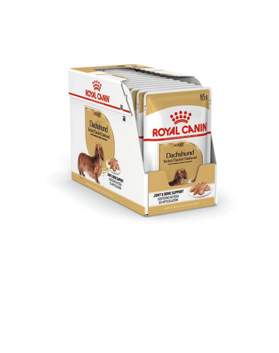 ROYAL CANIN Jamnik Adult 48 x 85 g hrană umedă special pentru câini Dachshund adulți