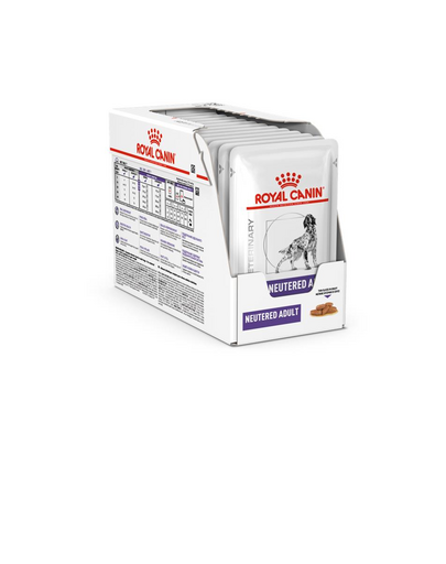 ROYAL CANIN VHN Neutered Adult Dog sos 48x100g hrană umedă pentru câini adulți după sterilizare, cu tendință de supraponderabilitate sau cu piele sensibilă