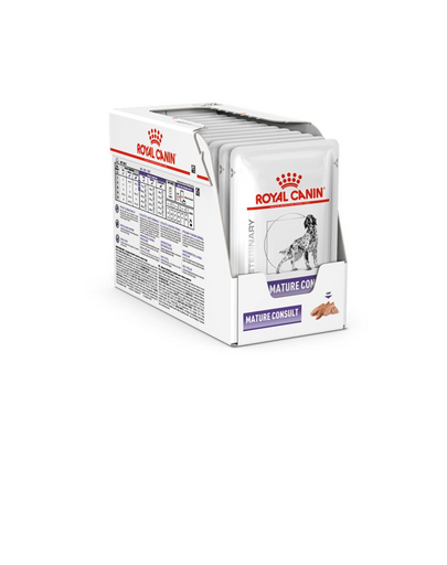 ROYAL CANIN VHN Dog Mature Consult Loaf 48x85g hrană umedă pentru câini în vârstă de peste 8 ani