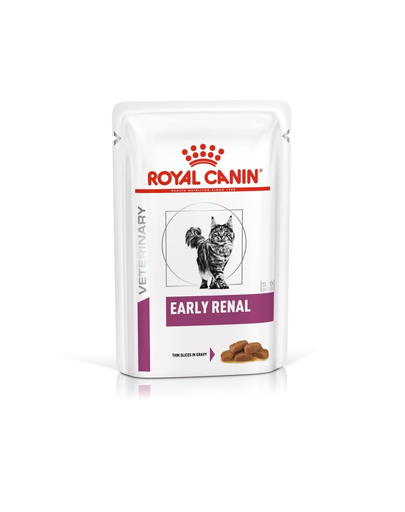 ROYAL CANIN Cat Early Renal 48 X 85 G Hrana Dietetica Umeda Pentru Pisici Cu Afectiuni Ale Rinichilor