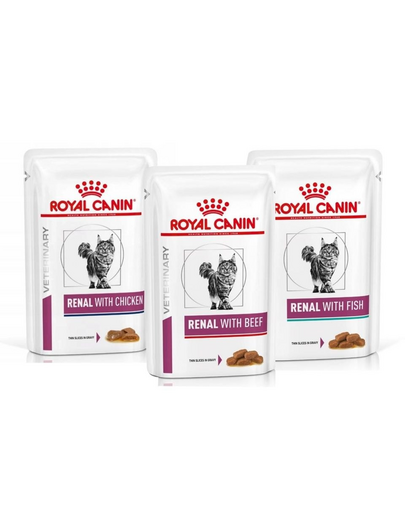 ROYAL CANIN Renal Feline Mix de arome 36 x 85 g