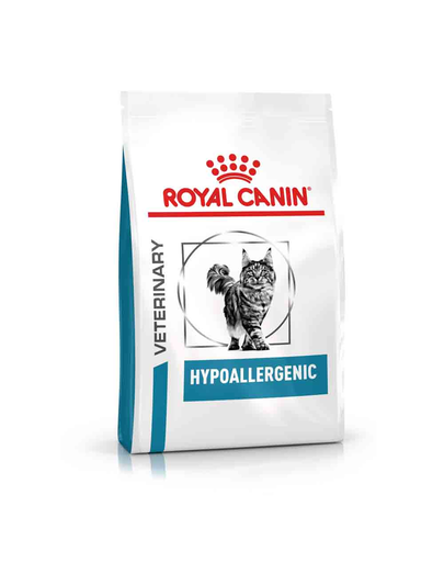 ROYAL CANIN Veterinary Cat Hypoallergenic 0,4 kg dieta veterinara pisici adulte care prezinta reactii alimentare adverse 04 imagine 2022