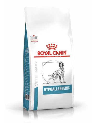 ROYAL CANIN Veterinary Dog Hypoallergenic 7 kg dieta veterinara caini adulti cu reactii alimentare adverse Adulti imagine 2022