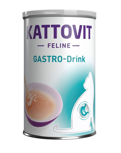 KATTOVIT Cat Diet Drinks Gastro drink hrana lichida pisici cu tulburari gastrointestinale 135 ml 135 imagine 2022