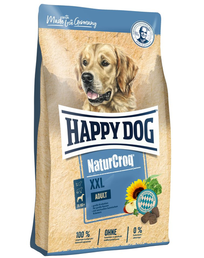 HAPPY DOG NaturCroq XXL Adult Hrana Uscata Pentru Caini Adulti De Talie Foarte Mare 15 Kg