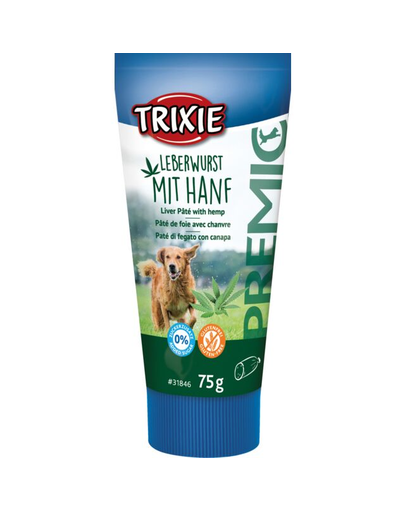  TRIXIE PREMIO pate de ficat pentru caini, cu canepa 75 g 