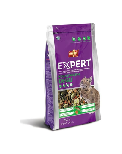 VITAPOL Expert Degu Hrana completa pentru veverite Degu 750 g