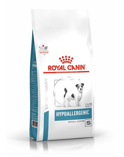 ROYAL CANIN Veterinary Hypoallergenic Small Dog Canine 1 kg hrana dietetica caini de rase mici câini imagine 2022