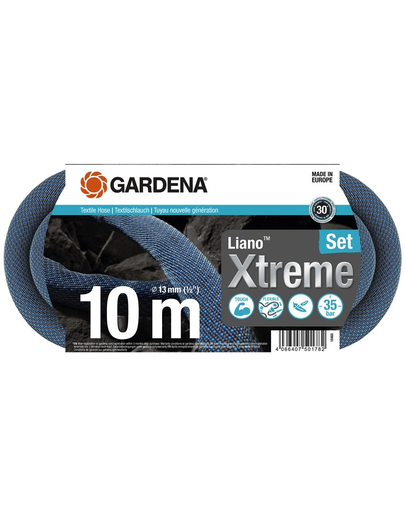 GARDENA Kit de 10 m de furtun textil Liano Xtreme