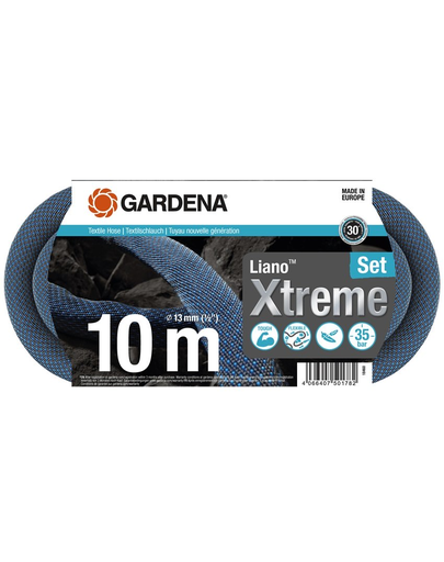 GARDENA Kit De 10 M De Furtun Textil Liano Xtreme