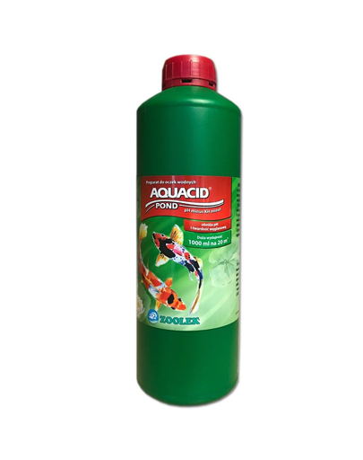 ZOOLEK Aquacid preparat reducere pH si duritate carbonat 1L pentru iaz apei imagine 2022