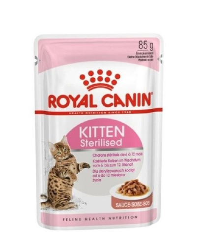 ROYAL CANIN Kitten Sterilised in sos 85g hrana umeda pisici sterilizate