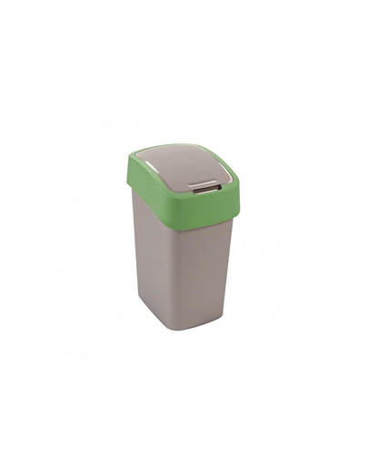 CURVER Cos De Gunoi "FLIP BIN" 9 L Argintiu / Verde