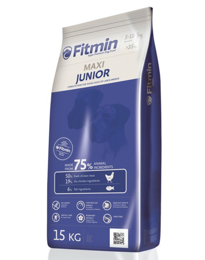 FITMIN Maxi Junior 15 Kg + 2 Recompense GRATIS