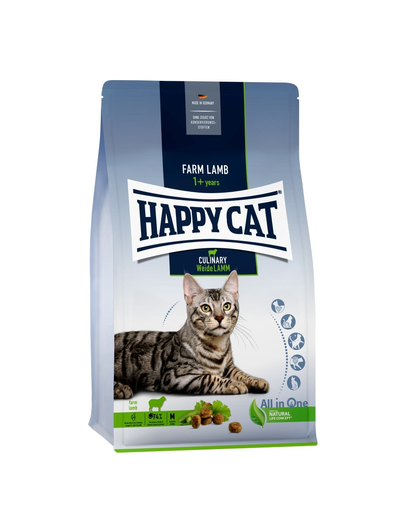 HAPPY CAT Culinary hrana uscata pisici adulte, cu miel 10 kg adulte imagine 2022