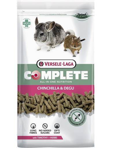 VERSELE-LAGA Complete hrana completa pentru Chinchilla si veverita Degu 1,75 kg 175