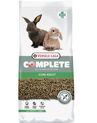 VERSELE-LAGA Cuni Adult Complete Hrana completa pentru iepuri adulti 8 kg Adult imagine 2022