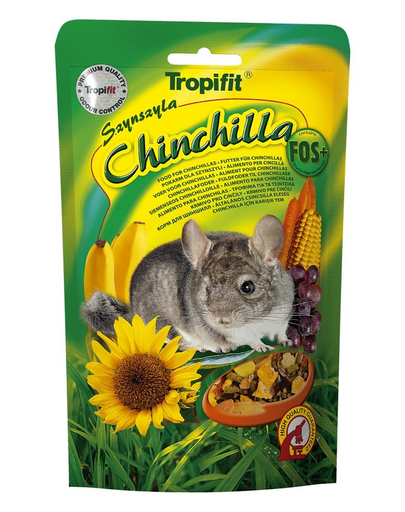 TROPIFIT Premium CHINCHILLA Hrana Completa Pentru Chinchilla, Cu Morcovi Si Sfecla Rosie 500 Gr