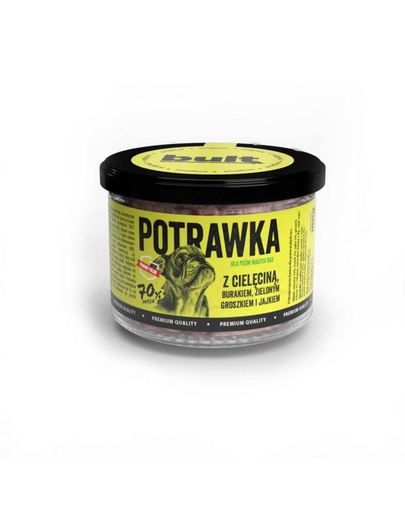 BULT Hrana pentru caini, cu vitel, sfecla, mazare 190g 190g