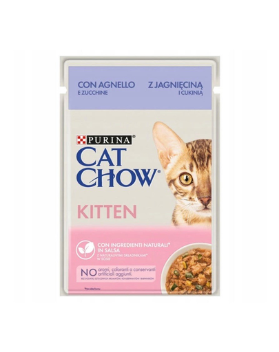 CAT CHOW Kitten Hrana umeda pisoi, cu miel si dovleac in sos 85 g Cat imagine 2022