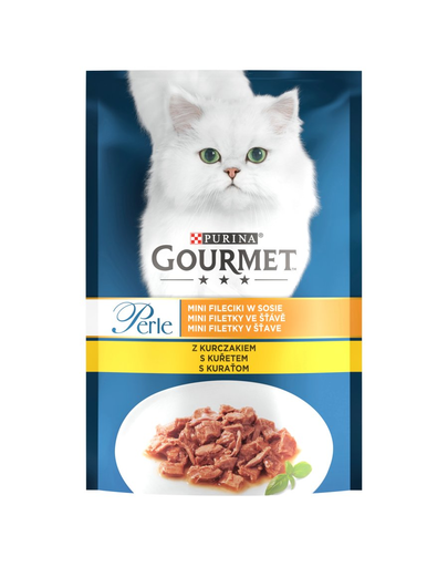GOURMET Hrana umeda pisica, cu pui 85g