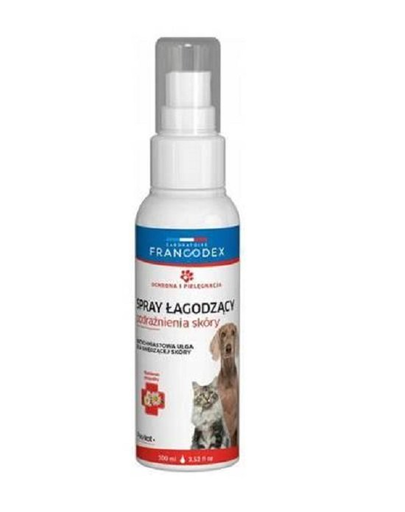 FRANCODEX Spray ameliorare iratie piele caini si pisici 100ml