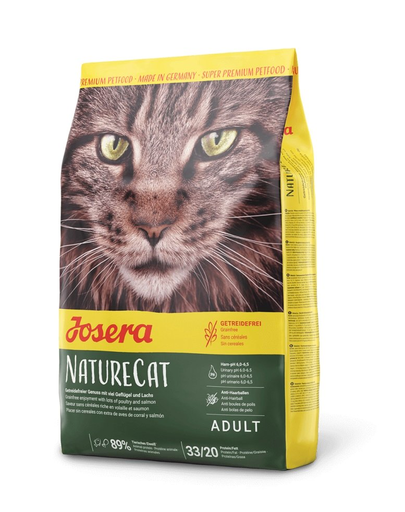 JOSERA NatureCat hrana uscata pisici adulte, fara cereale, cu pui 400 g