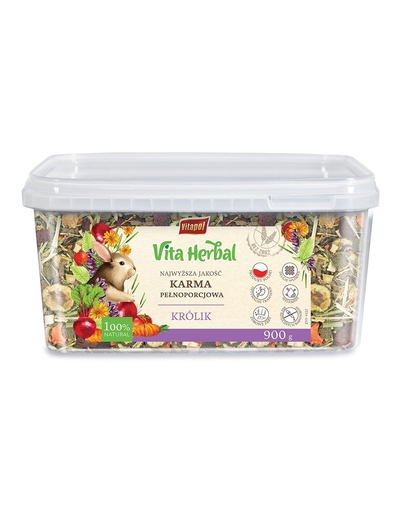 VITAPOL Vita Herbal Hrana iepuri 900g