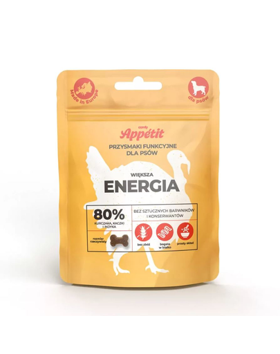  COMFY Appetit Recompense caine, pentru energie, cu curcan 70 g 