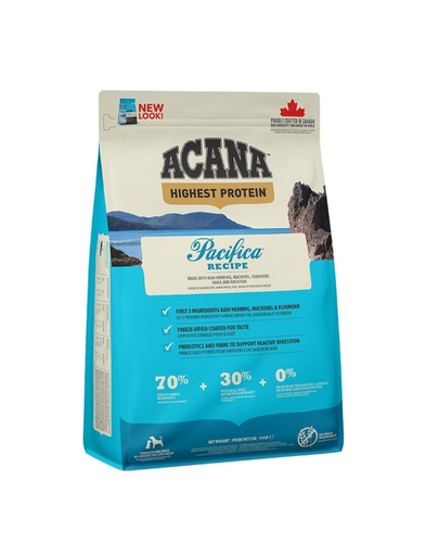 ACANA Pacifica Dog hrana uscata pentru caini de toate rasele, varstele 2 kg (toate imagine 2022