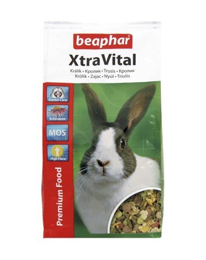 BEAPHAR XtraVital Rabbit hrana iepuri 1 kg