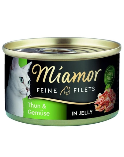 MIAMOR Feine Filets hrana umeda pisici, file ton cu legume 100 g 100 imagine 2022