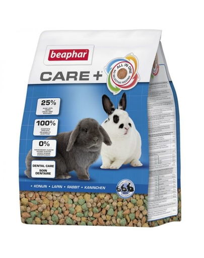 BEAPHAR Care+ Rabbit hrana pentru iepuri 250 g