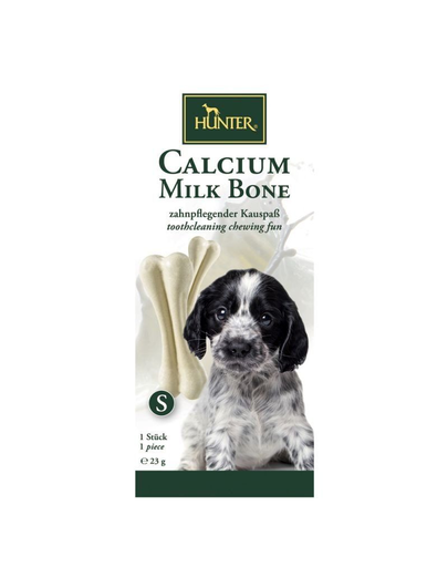 HUNTER Milk Bone os pentru caini, cu lapte si calciu 22g