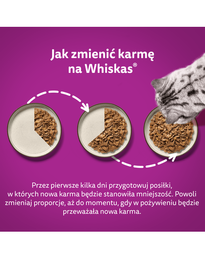 WHISKAS Junior vita si pui in sos, hrana pisoi 4x85g