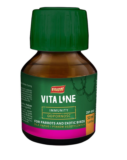 VITAPOL Vitaline Supliment pentru imunitatea pasarilor exotice 50ml 50ml
