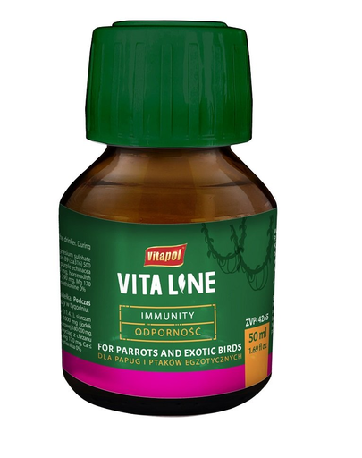 VITAPOL Vitaline Supliment pentru imunitatea pasarilor exotice 50ml