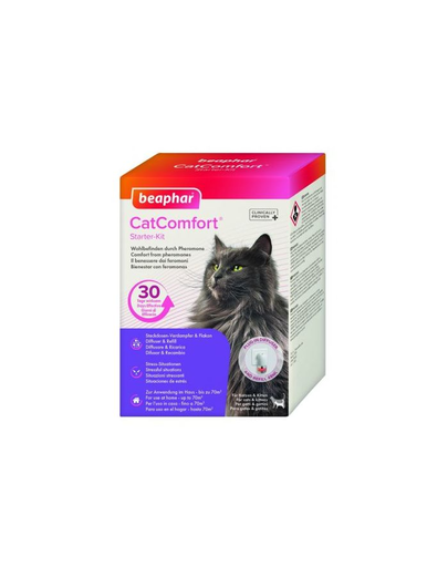 BEAPHAR CatComfort Calming Diffuser Difuzor antistres pentru pisici 48 ml feromoni